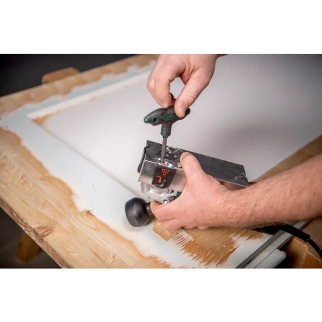 Metabo lakkfres detalj
